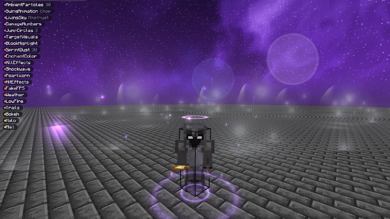 The full stack in Minecraft with Inject